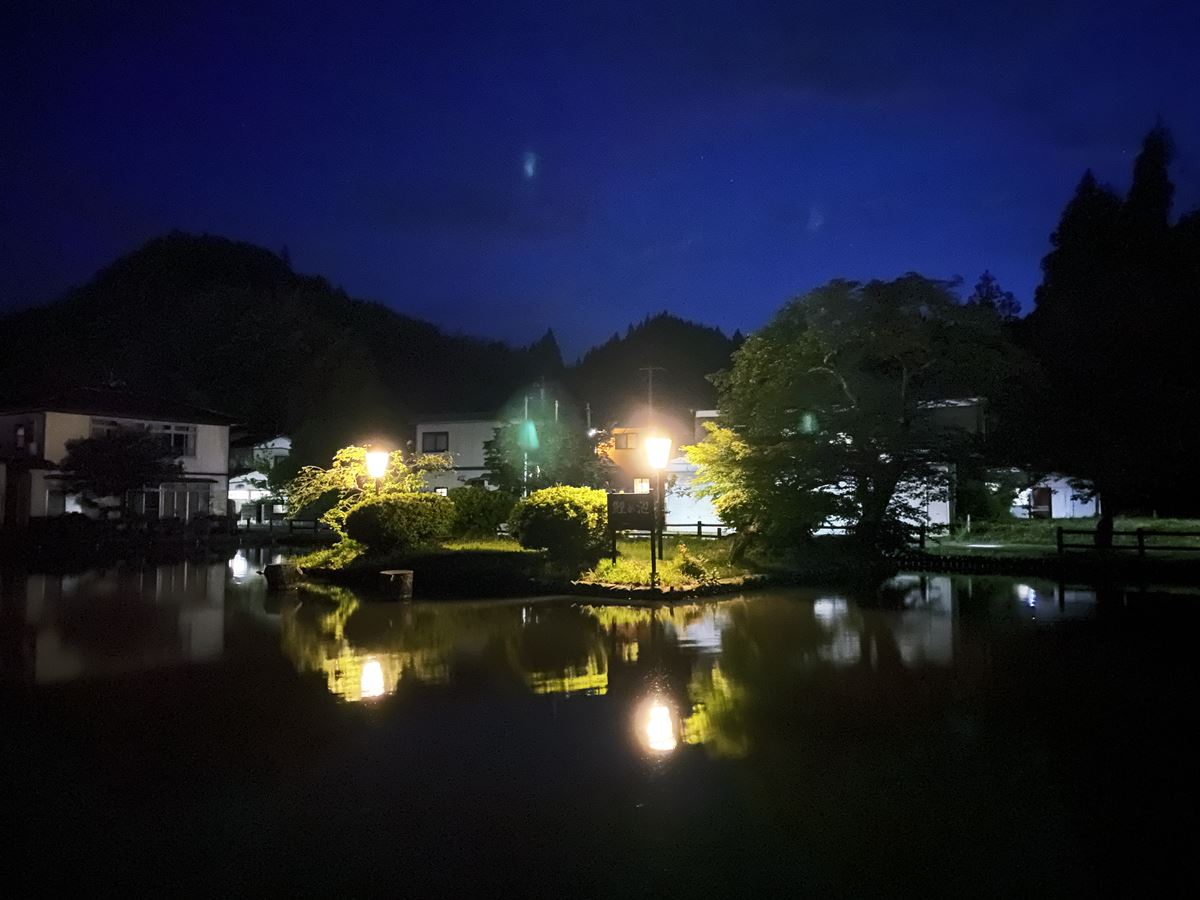 湯田川温泉 理太夫旅館 | 夜の散策「ほたるの里」へ